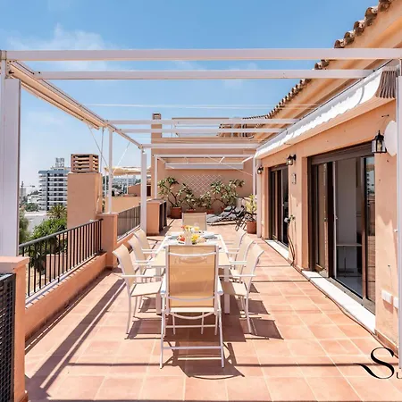Magnificent 4br Oasis, Panoramic Terrace, Pool And Parking * Torremolinos